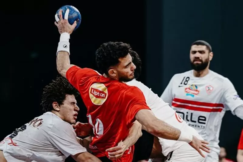 بأيادي حميد.. الأهلي يهزم الزمالك ويحلق في قمة دوري اليد 